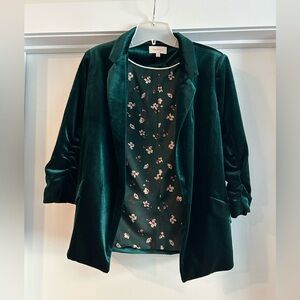 Velvet Blazer